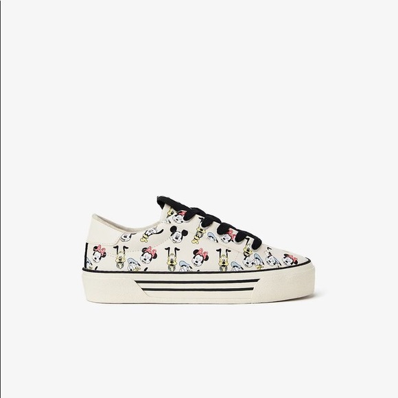 Zara kids Disney Mickey and Minnie sneakers